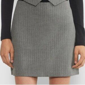 Aritzia Wilfred color H Dark Grey/Coal Grey Classic Mini Skirt 4 SOLD Out